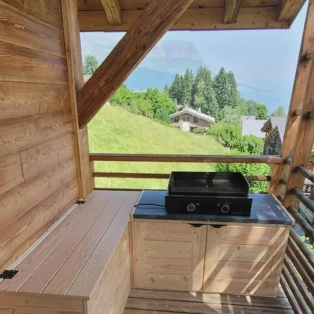 Modern With Mont Blanc Views Prázdninový dům Combloux